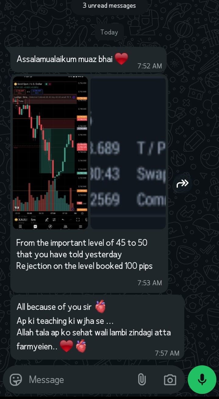 Client review — 100 pips rejection level